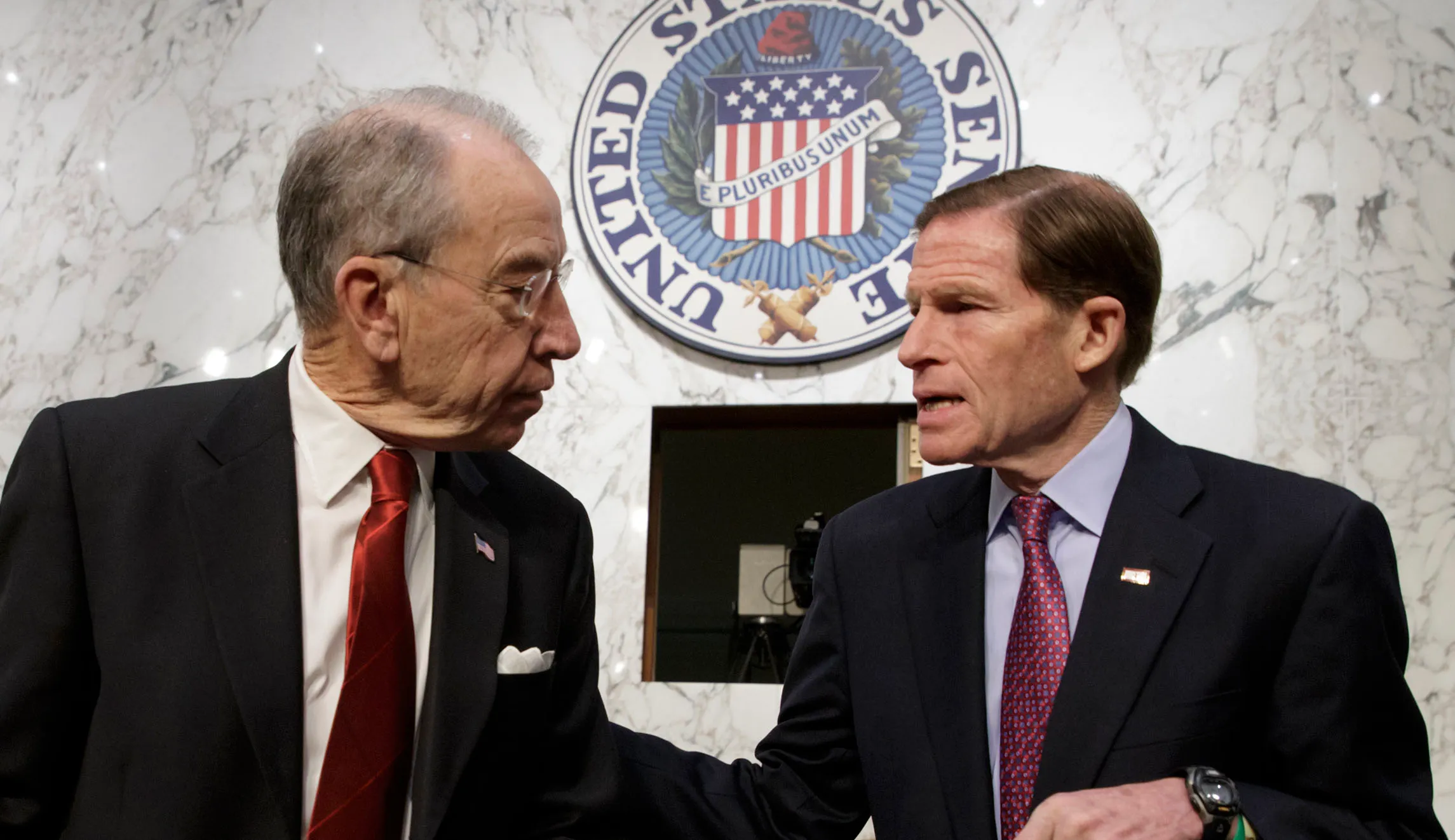 Chuck Grassley and Richard Blumenthal want answers on White House security clearances