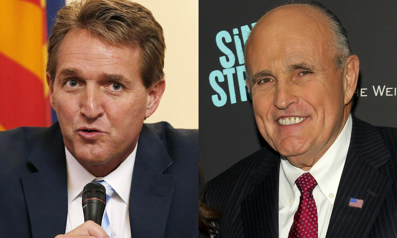 Flake, Giuliani show Trump immigration speech divided GOP