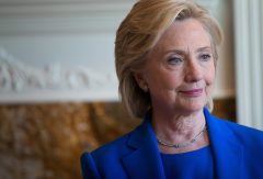 Clinton still mum on trade