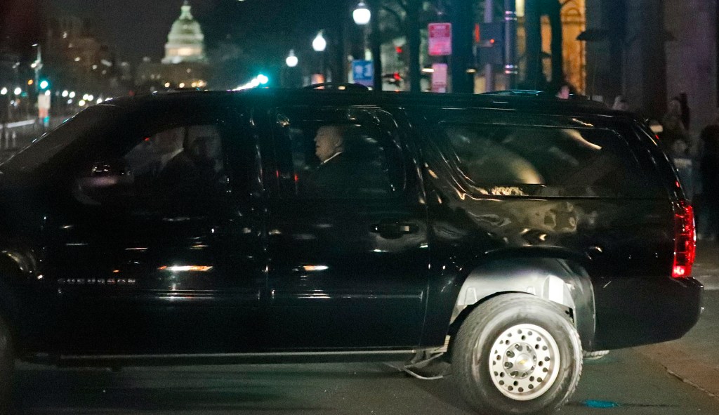 Man seen ‘mooning’ Trump’s motorcade