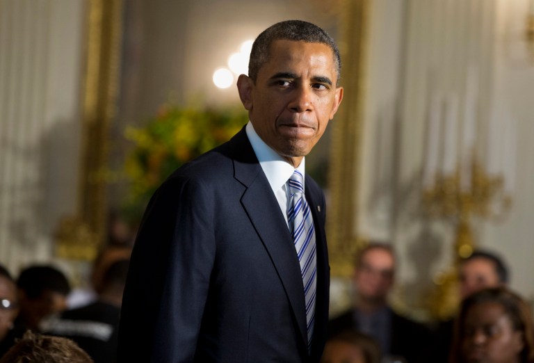 President Obama said, he is 