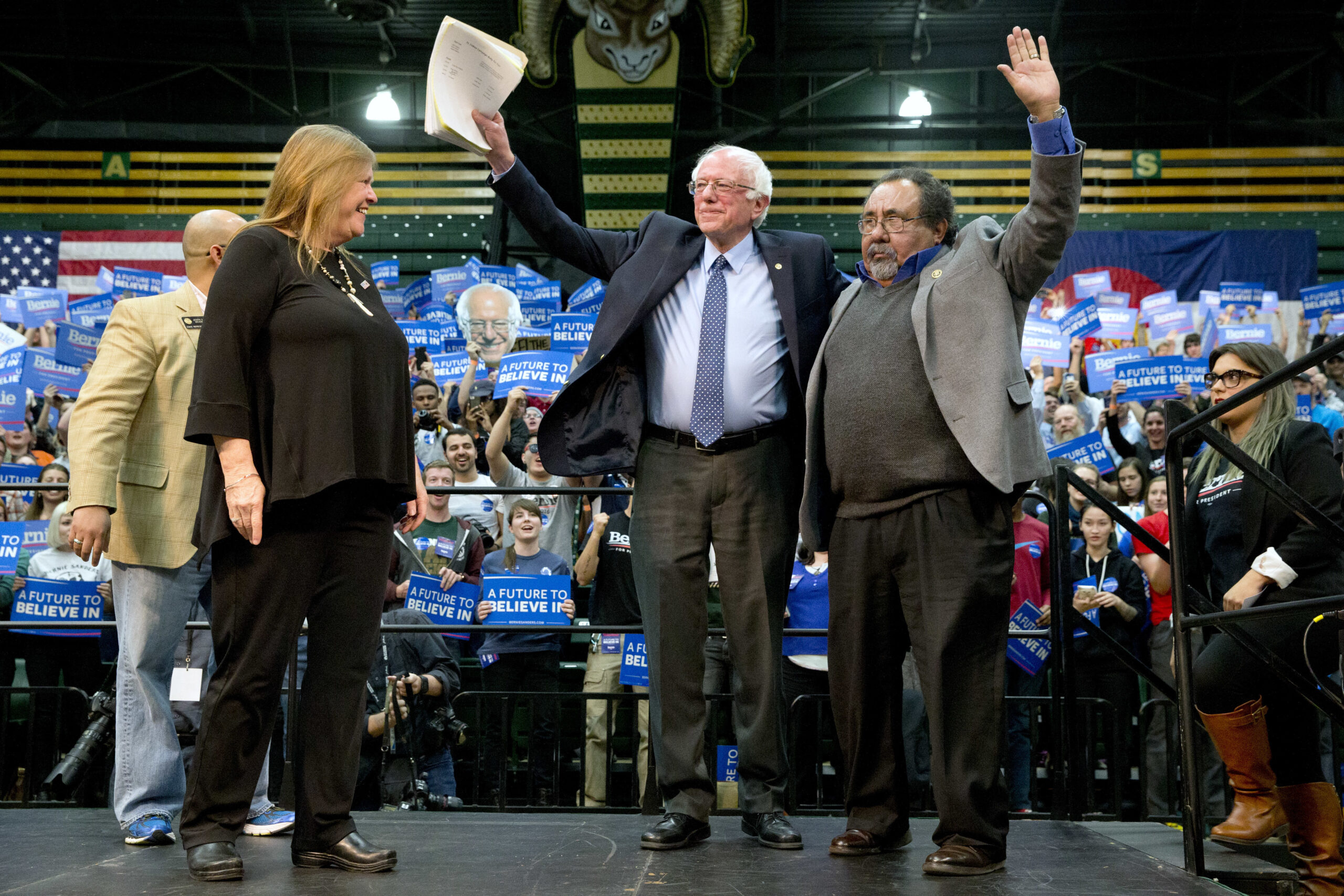 Sanders’ first congressional endorser switches to Clinton