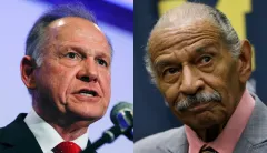 John Conyers, Roy Moore, and due process
