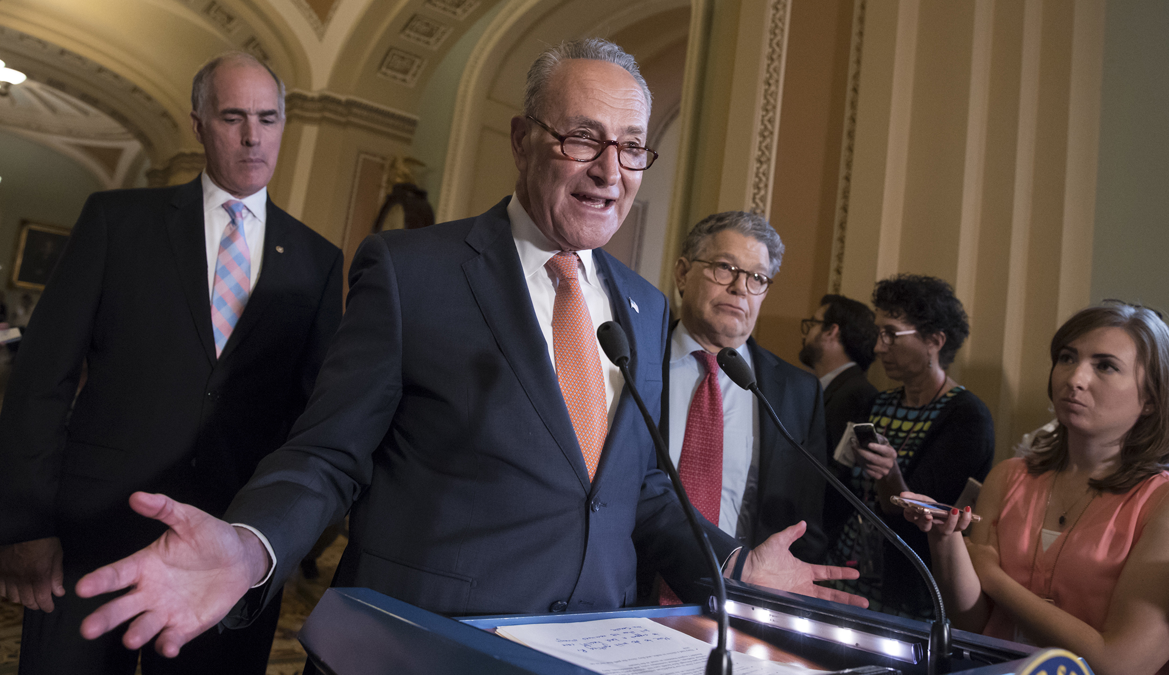 Chuck Schumer asks Trump to disband voter fraud commission after Charlottesville violence