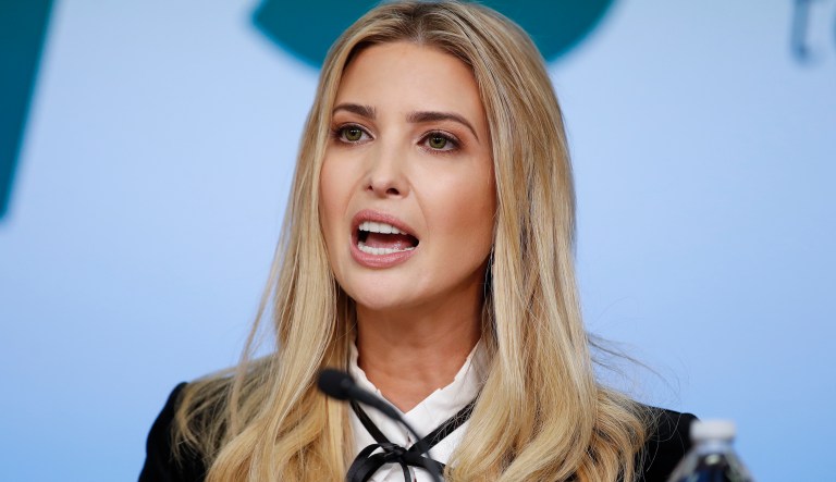 Ivanka Trump said she wants the government to tackle the issue of paid family leave. (AP Photo/Carolyn Kaster)
