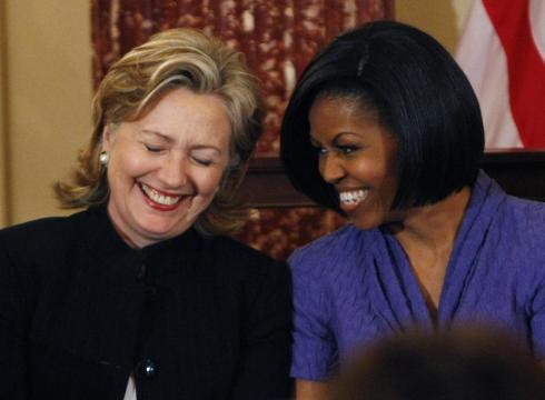 Poll: In matchup, Hillary beats Michelle O, 56%-22%
