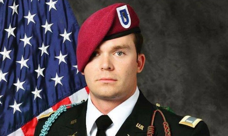 1st Lt. Weston Lee, 25, of Bluffton, Ga., a member of the 82nd Airborne Division, died while on patrol outside of Mosul, his division said in a statement Sunday. (Defense Department)