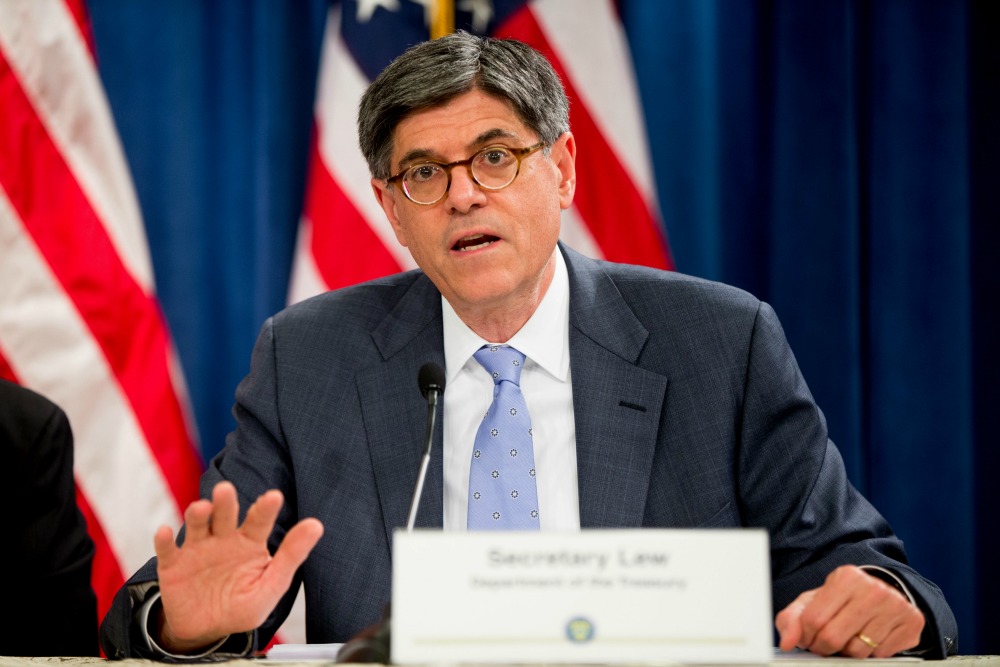 Lew: ‘No sense’ of a financial crisis from Brexit