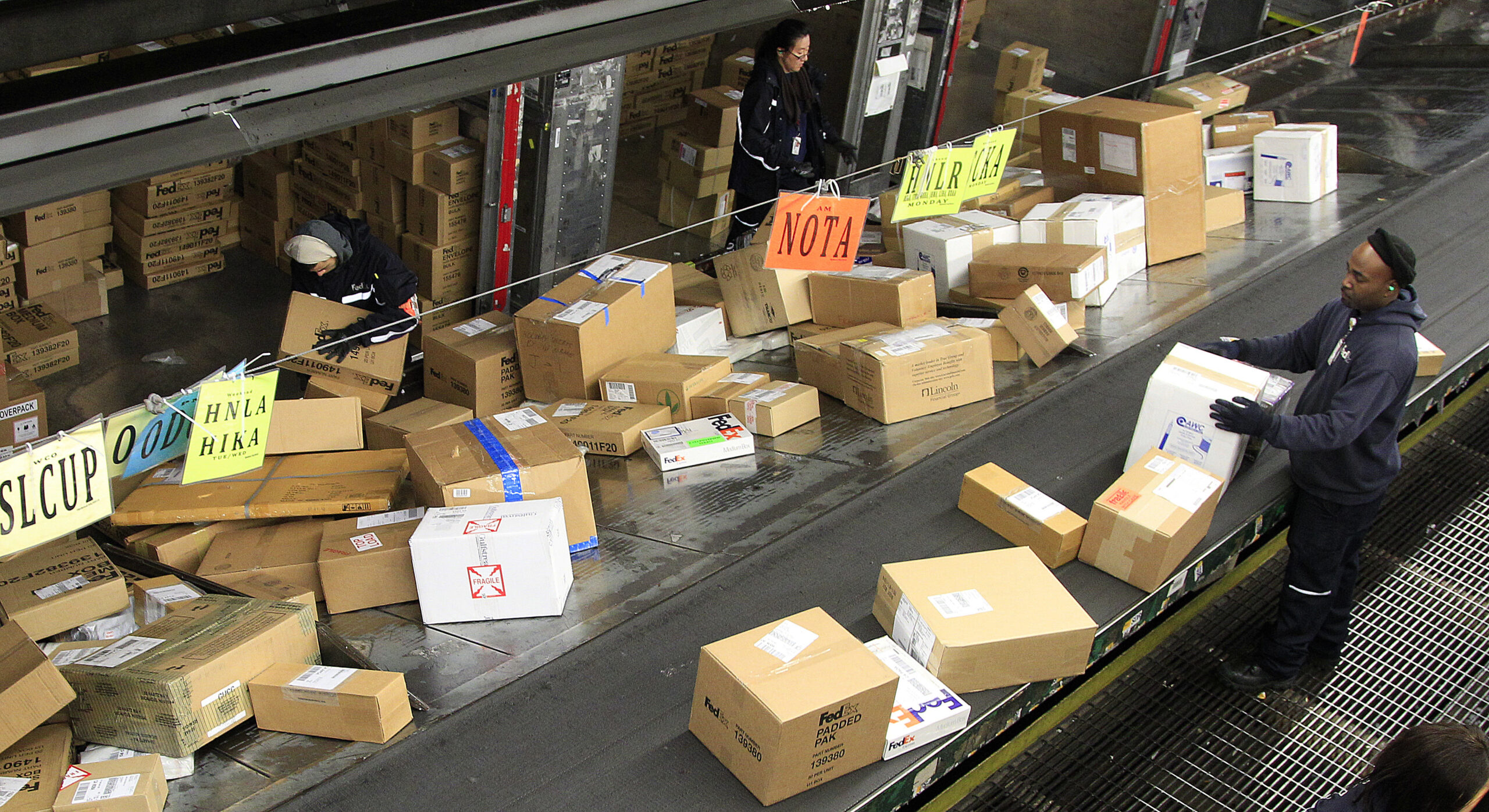 All we want for Christmas is our gifts on time!