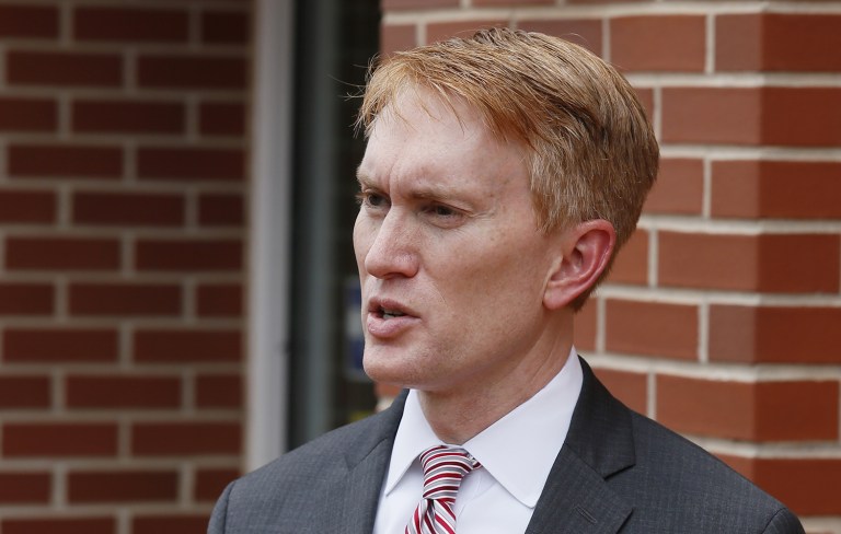 Sen. James Lankford, R-Okla., said he hopes the president releases his returns so people can move on. (AP Photo/Sue Ogrocki)