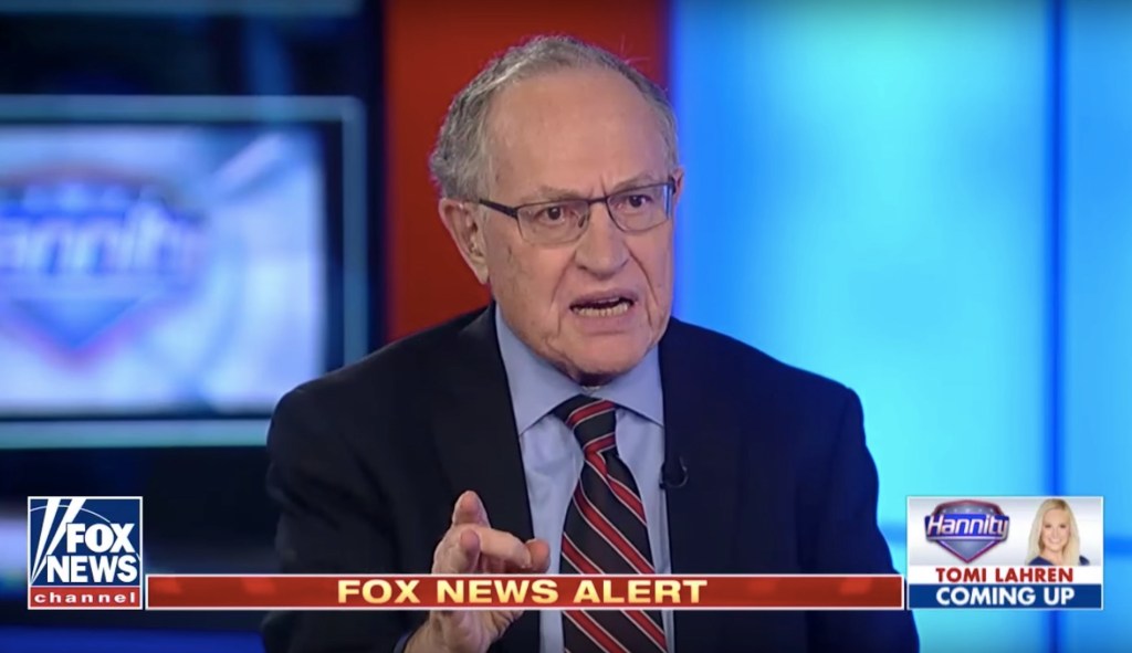Trump choosing Alan Dershowitz for his defense is a public relations nightmare