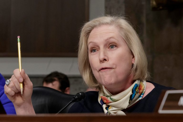 It's similarly easy to detect phony swagger, such as the kind we're seeing now from Sen. Kirsten Gillibrand, D-N.Y., and DNC Chairman Tom Perez. (AP Photo/J. Scott Applewhite, File)