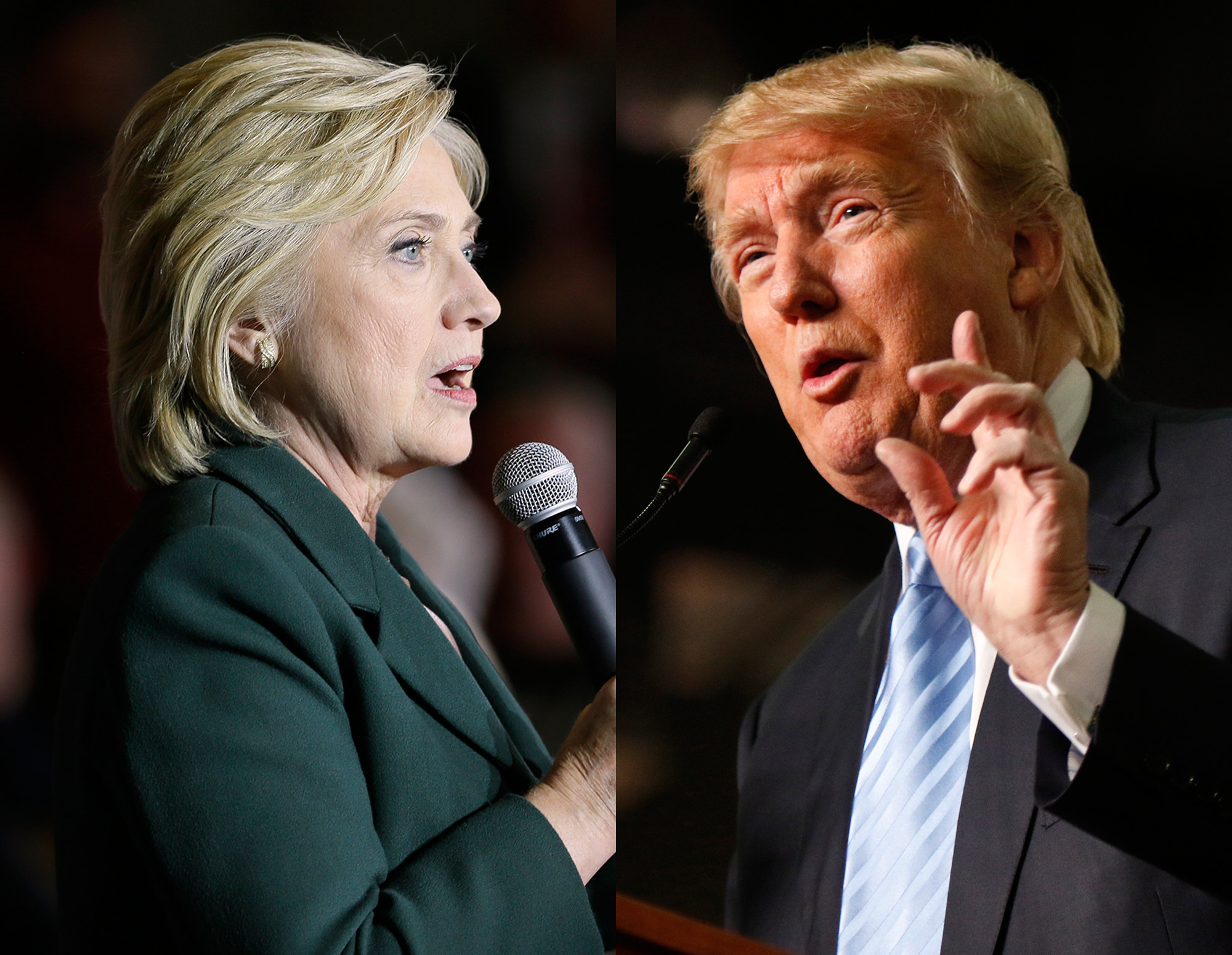 Trump, Clinton hold comfortable leads in Nevada