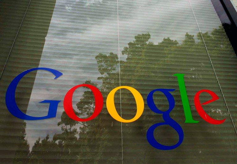 FILE- In this Thursday, April 12, 2012, photo, a Google logo is displayed at the headquarters in Mountain View, Calif. Google Inc. reports quarterly financial results after the market closes on Thursday, July 19, 2012. (AP Photo/Paul Sakuma, File)