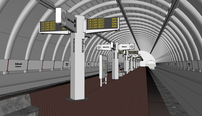 Metro's Bethesda station is set to get a $10 million facelift as Metro makes it the 
