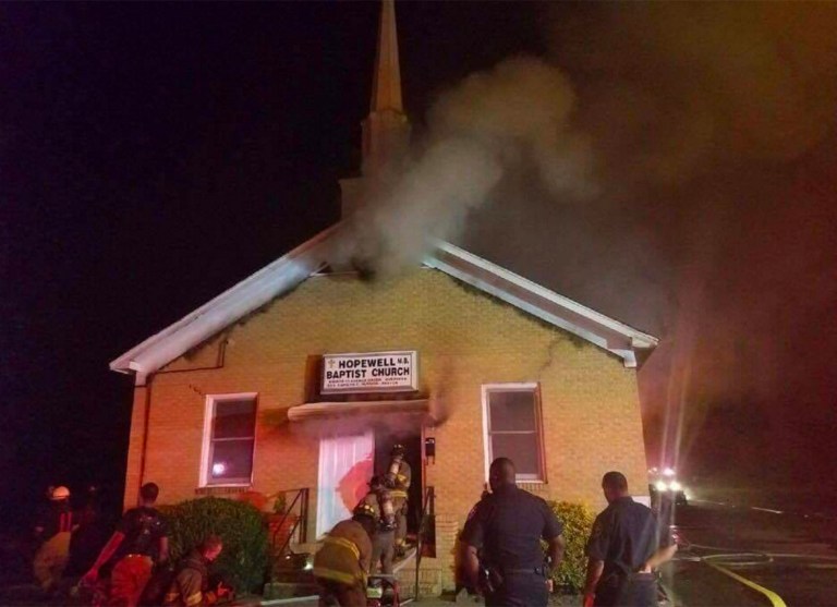 No injuries were reported, and the words 