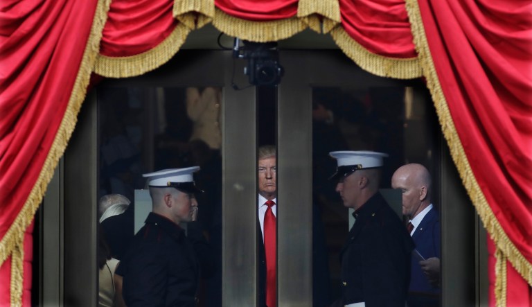 This coming Saturday will be the one-year anniversary of President Trump's inauguration. (AP Photo/Patrick Semansky)