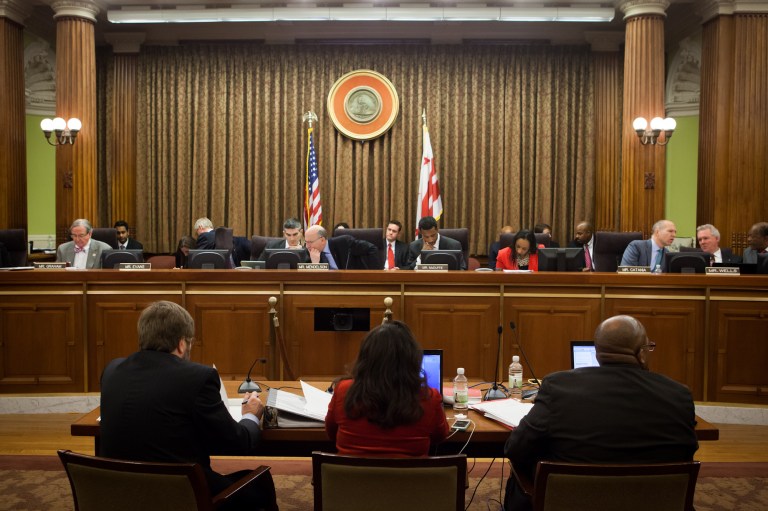 The D.C. Council will vote Tuesday on whether to override Mayor Vincent Gray's veto of its small and certified business development legislation. (Photo: Graeme Jennings/Examiner file)