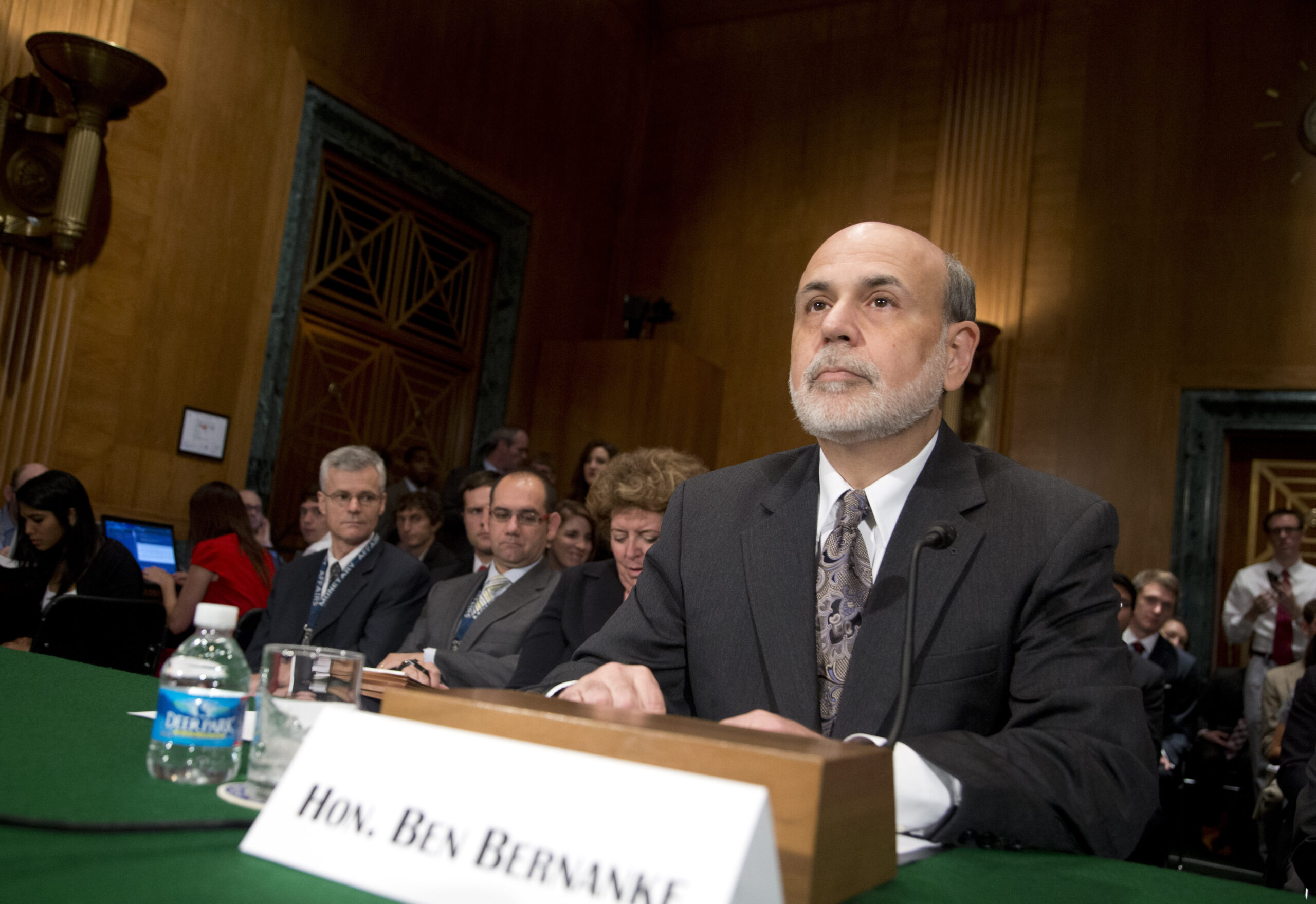 Ben Bernanke projects confidence in likely last Capitol Hill appearance as Fed chair