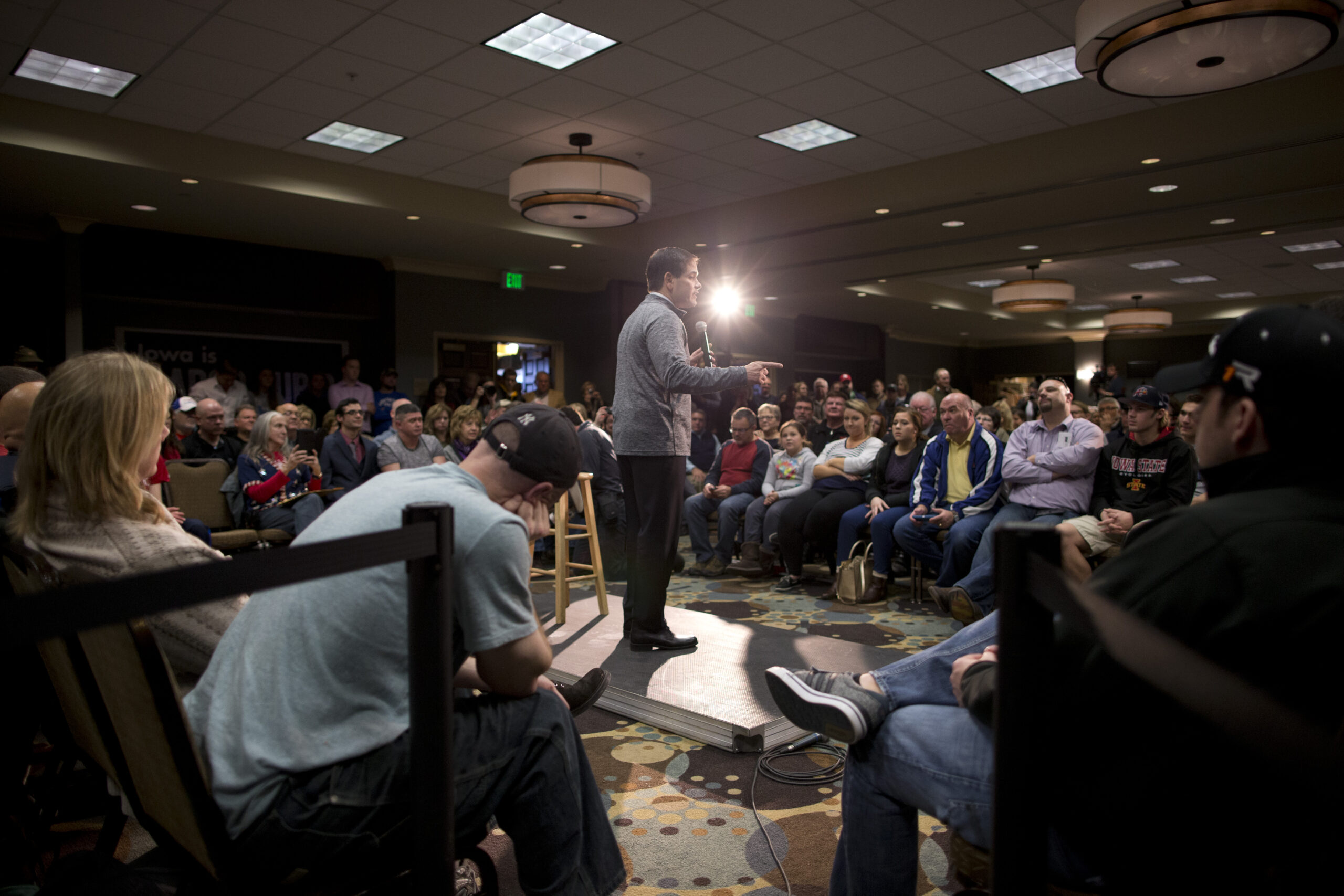 Byron York: Campaigning in Iowa, Rubio nails down the Nebraska vote