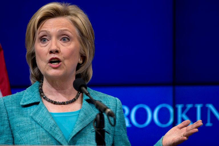 Democratic front-runner Hillary Clinton said immigration reform would help ensure these non-citizens can safely hold jobs in the U.S., and be protected from exploitation. (AP Photo)