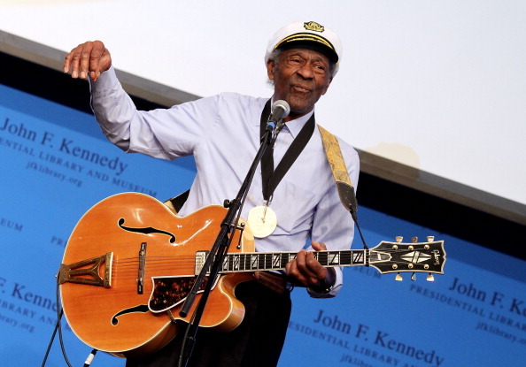 Rock hall of fame in Cleveland honors Chuck Berry