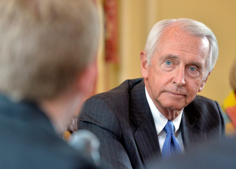 Several accused him of looking like a salesman for reverse mortgages. (AP Photo/Timothy D. Easley)