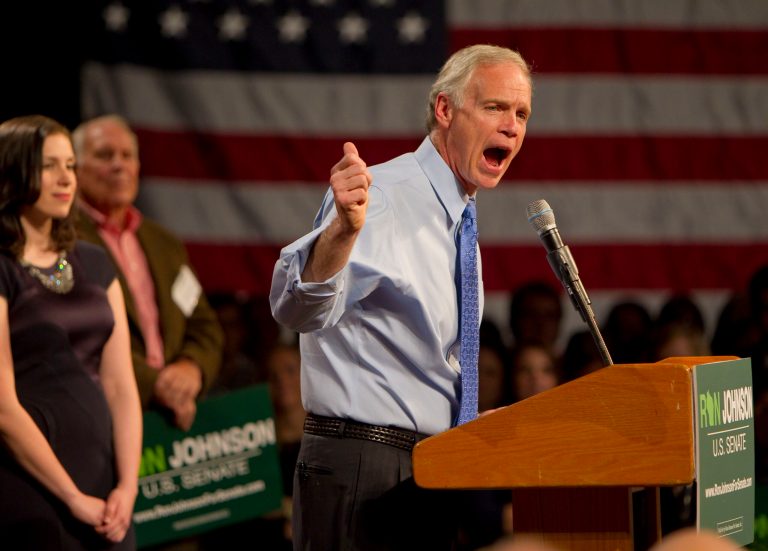 Ron Johnson is one of the most vulnerable senators this cycle, and trails Russ Feingold by 11 points in the latest Marquette University poll. (AP Photo)