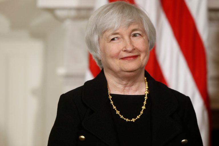 Janet Yellen reportedly shares Ben Bernanke's view that a weaker currency will help the economy. (AP Photo)