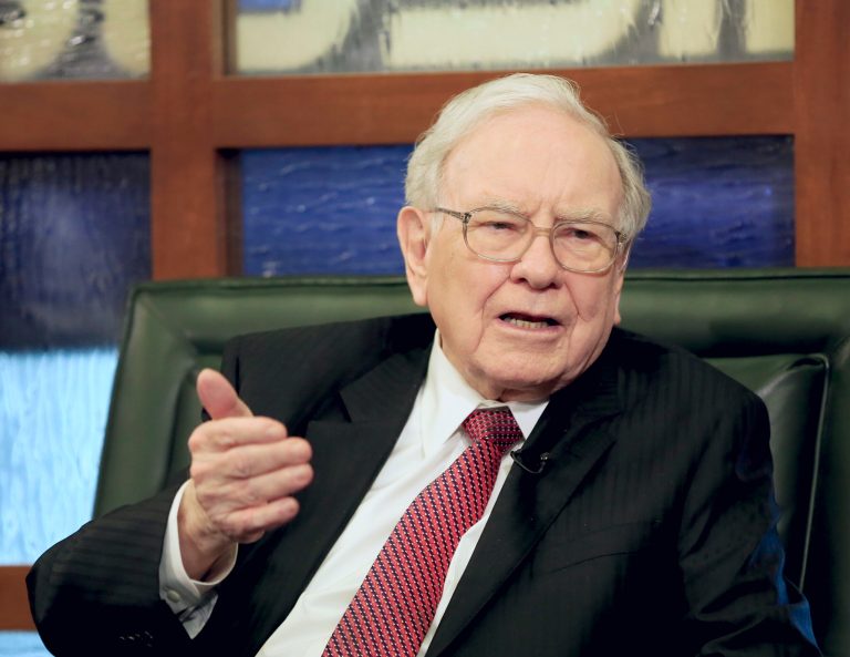 Climate scientist will pitch a carbon fee to the Berkshire Hathaway board of directors on Saturday. (AP Photo/Nati Harnik)