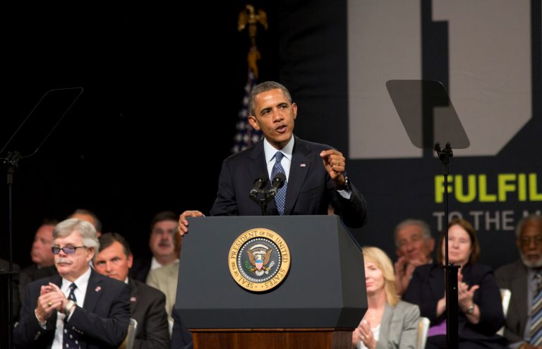 Democrats like President Obama and House Minority Leader Nancy Pelosi have been attacking freedom in the economic realm for decades, so going after political speech likely comes just as easily for them. (AP Photo/Julie Fletcher)