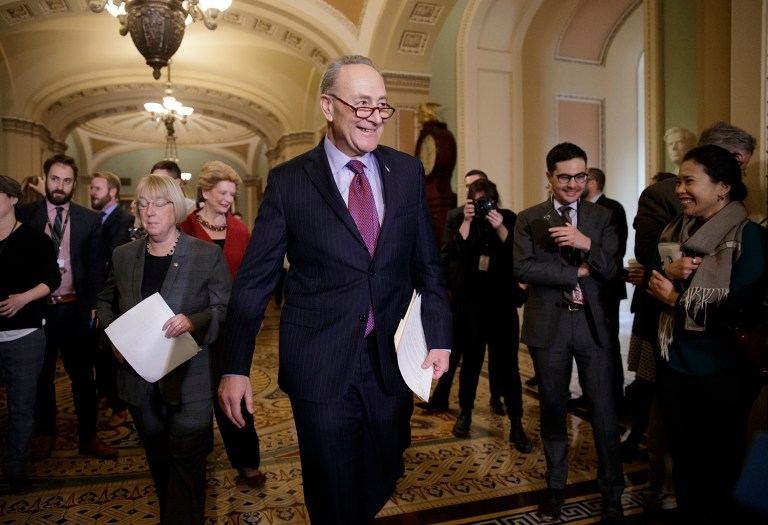 The New York Times editorial board said Senate Democrats should avoid attempting to block a hearing for federal Judge Neil Gorsuch, President Trump's pick for the vacant Supreme Court seat. (AP Photo/J. Scott Applewhite)