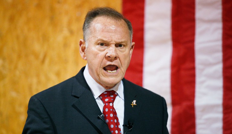 Though the ads from Stand Up Republic encourage Alabama Republicans to reject Moore's candidacy, they do not express support for an alternate candidate. (AP Photo/Brynn Anderson, File)