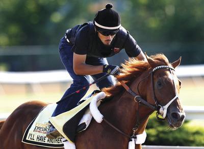 Rob Carr/Getty ImagesKentucky Derby winner I'll Have Another will start from the No. 9 post in the 137th Preakness Stakes at Pimlico on Saturday.