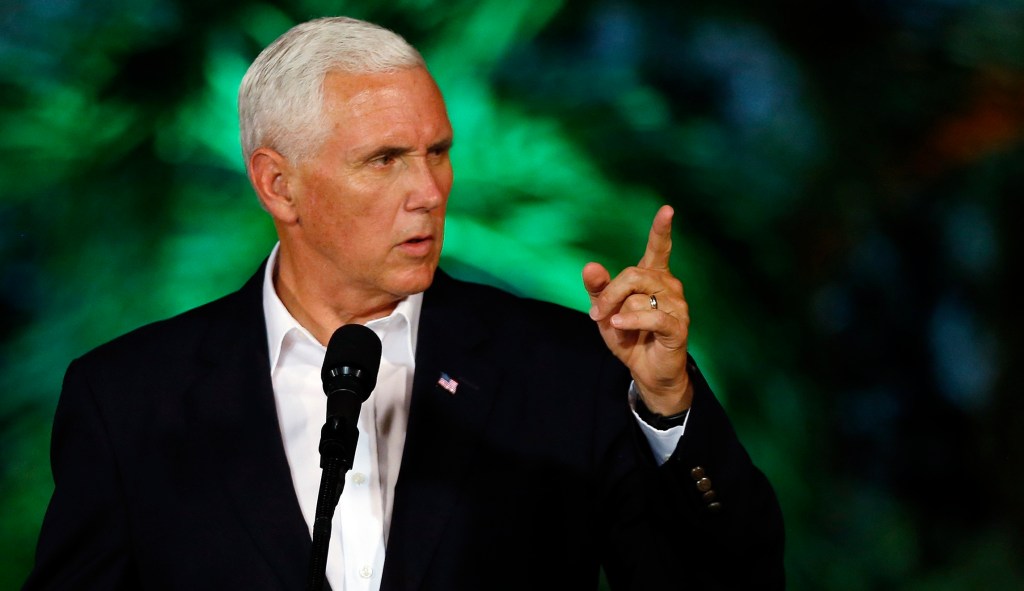 Attack white supremacists instead of whining about the press, Mike Pence