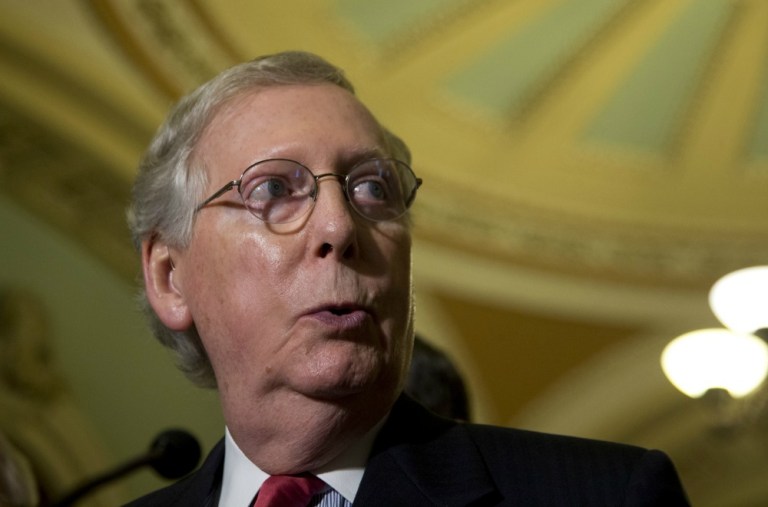 Mitch McConnell said that Republican primary voters have made their choice, and that 