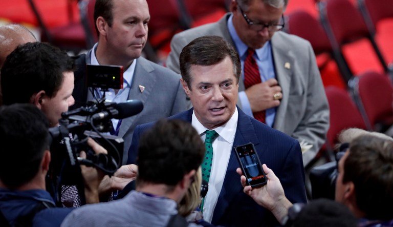It's important to note what the Manafort indictment means, and more importantly, does not mean, for President Trump and the Russian collusion investigation. (AP Photo/J. Scott Applewhite)