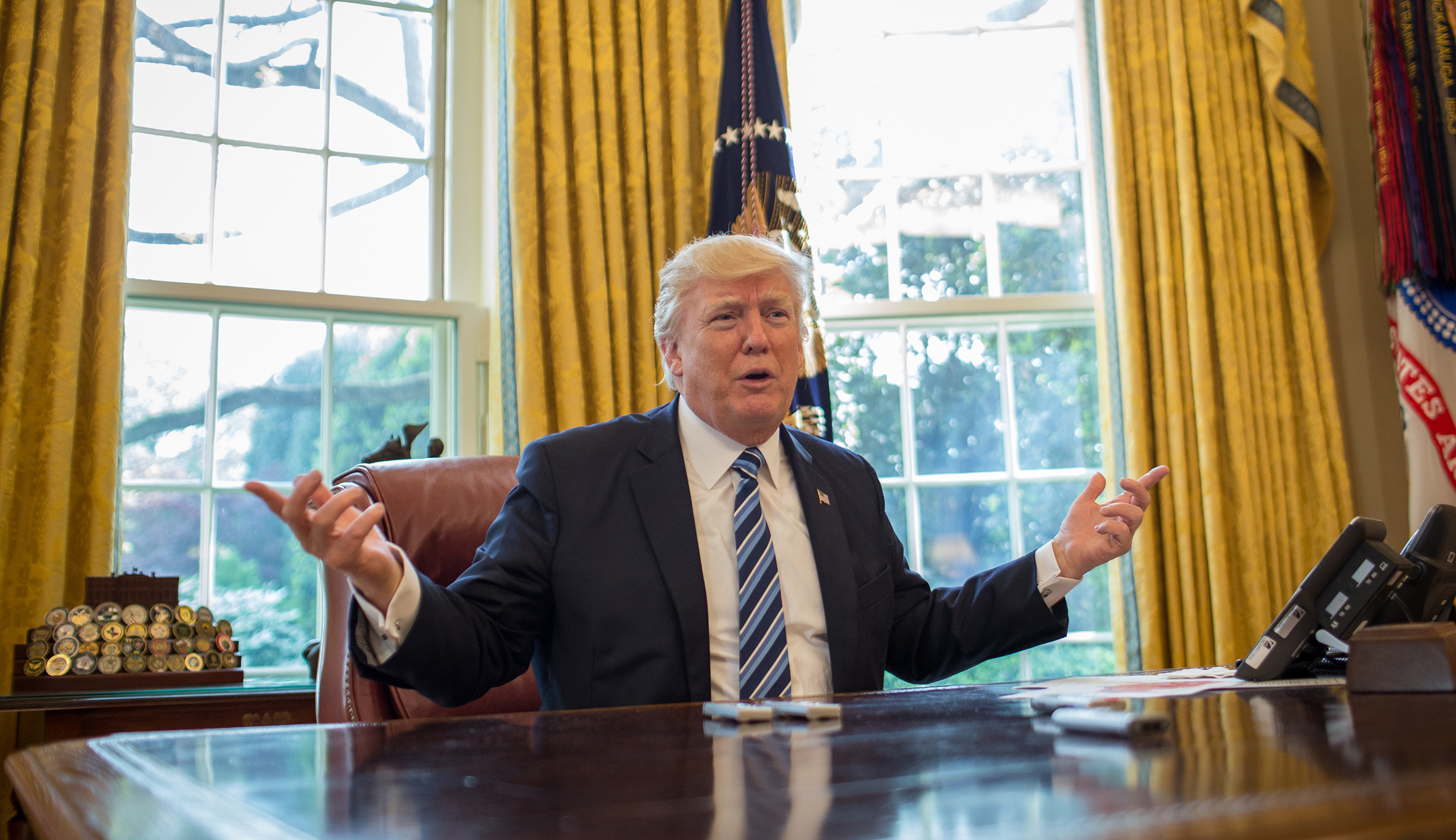 Donald Trump crashes into reality