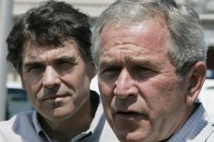 Perry, like Bush, attacks immigration opponents