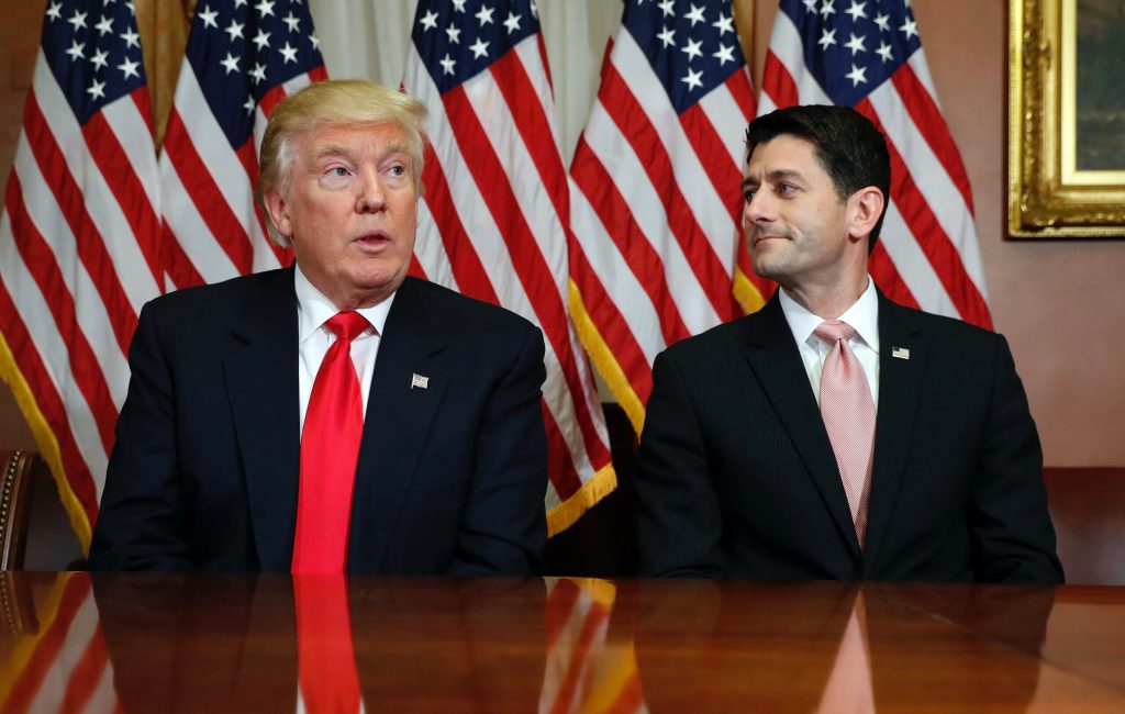 Paul Ryan still places trust in Trump’s ability to ‘get it done’