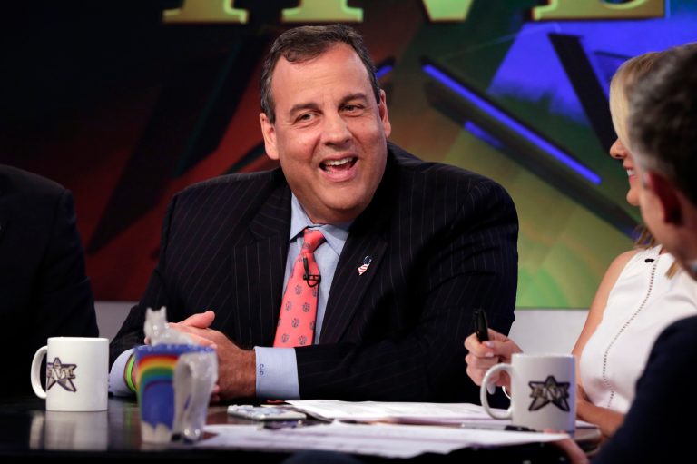 In Gov. Chris Christie's latest ad, he targets the nuclear agreement with Iran. (AP Photo)