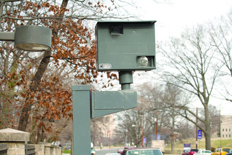 Speed camera, NE Washington D.C., Thursday,  Dec 5, 2012