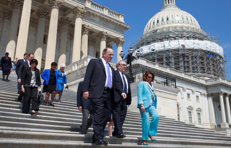 Sixty-four percent of voters say members of Congress are beholden to the wishes of major donors. (AP Photo/J. Scott Applewhite)
