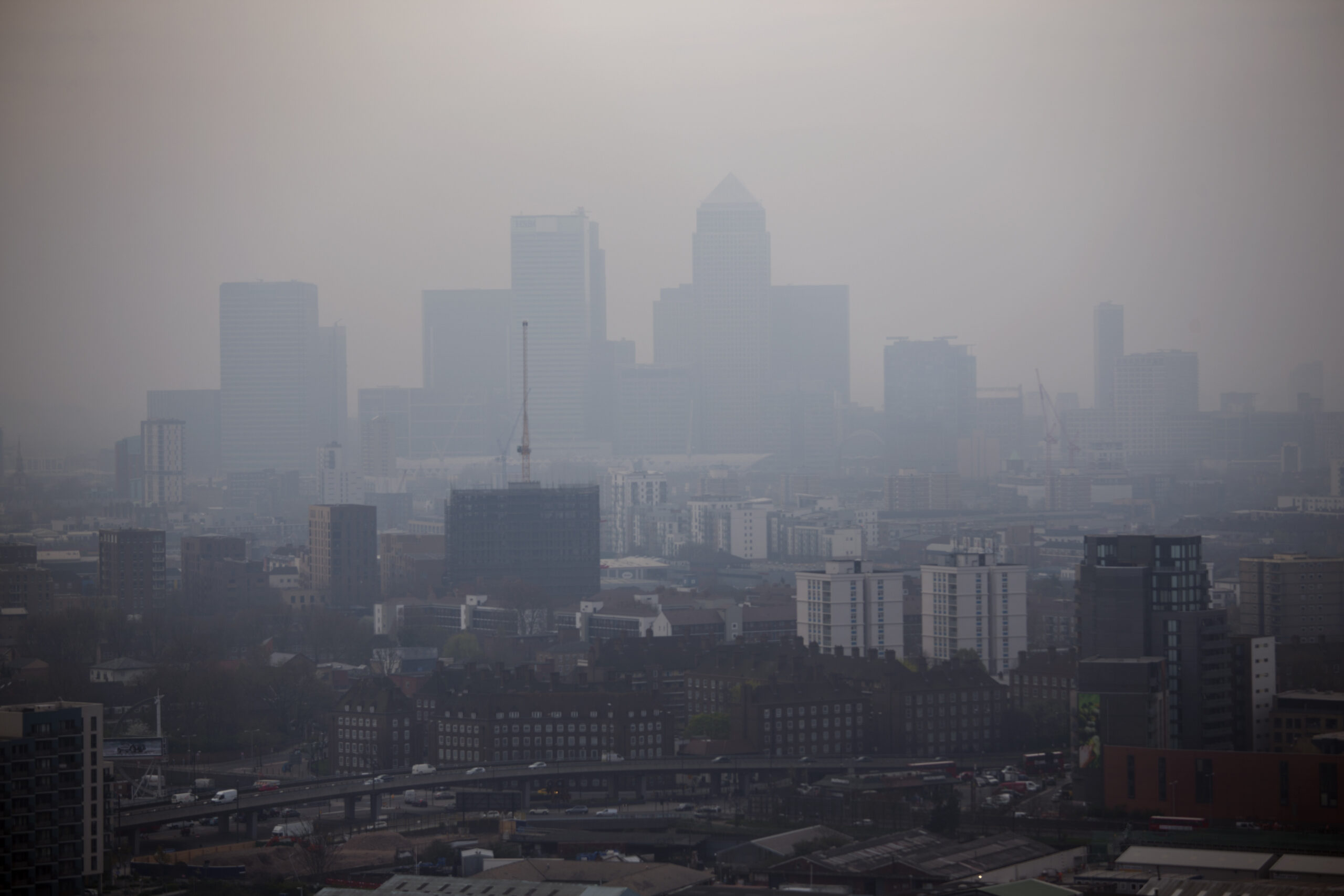 Sahara desert dust brings smog to Britain