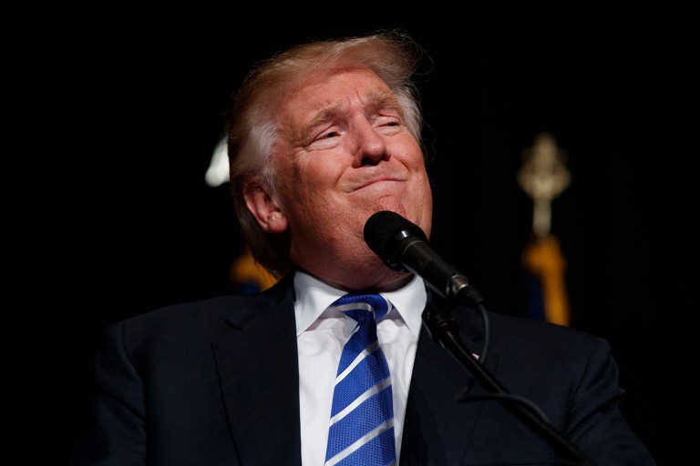 MSNBC host Joe Scarborough said Friday that Donald Trump has become too toxic for the GOP's congressional candidates this year. (AP Photo/Evan Vucci)