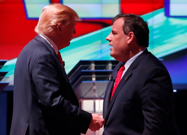 Trump and Christie trade barbs over who is closer to Democratic presidents