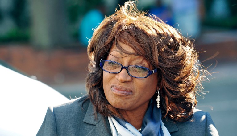 Corrine Brown took hundreds of thousands of dollars from a sham charity, One Door for Education, and used the money for parties, trips, and shopping. (Bob Self/The Florida Times-Union via AP, File)