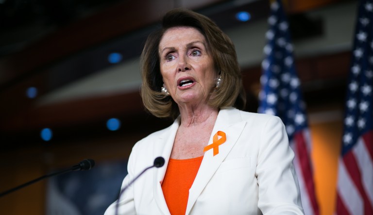 House Minority Leader Nancy Pelosi labeled Republican lawmakers as 