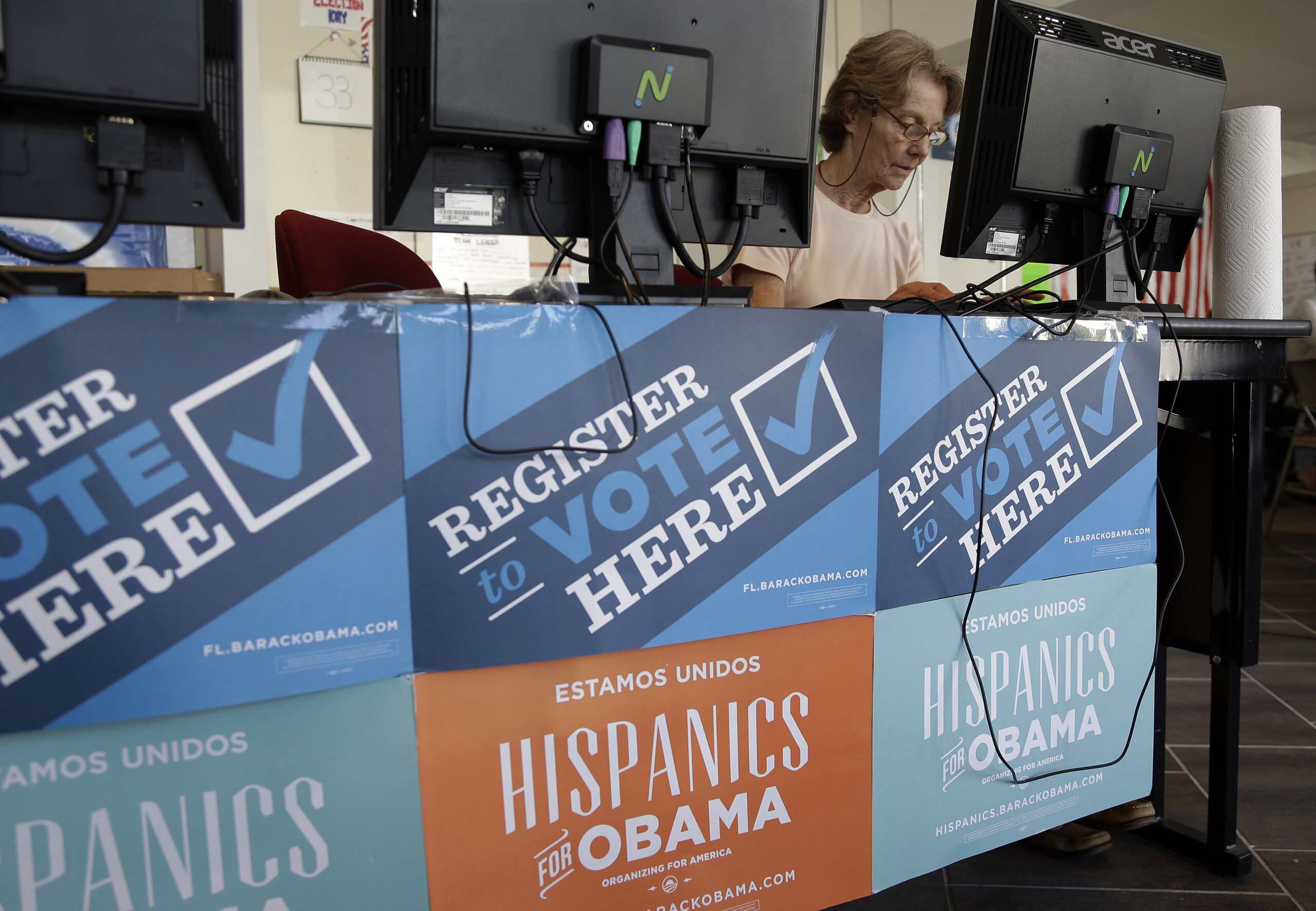 Looking for clues in party registration and primary turnout