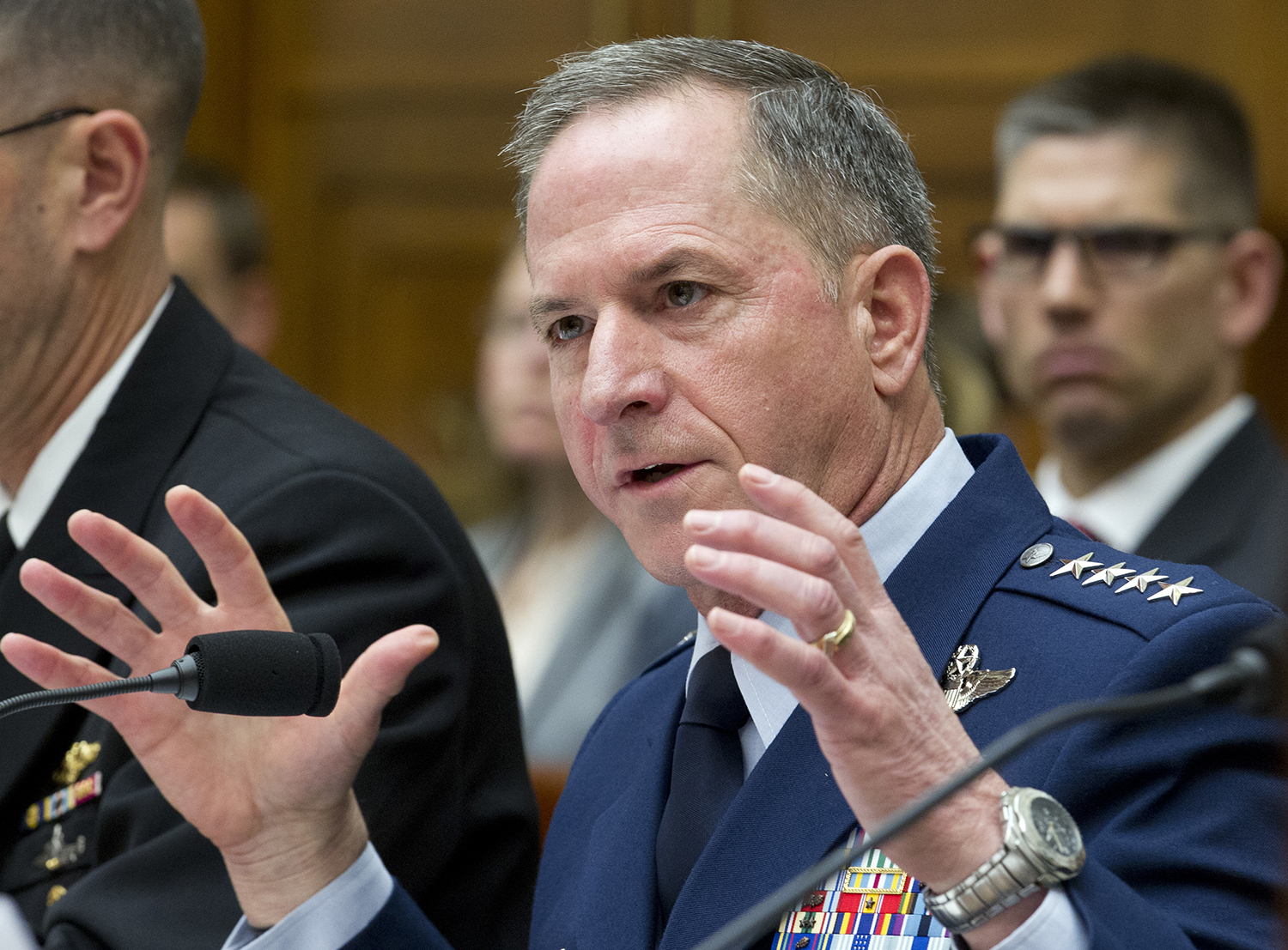 Air Force chief shoots down drastic plan to end pilot shortage